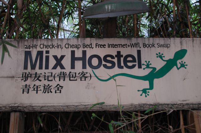 Hostel pro kačery? Chengdu, jihozápadní Čína