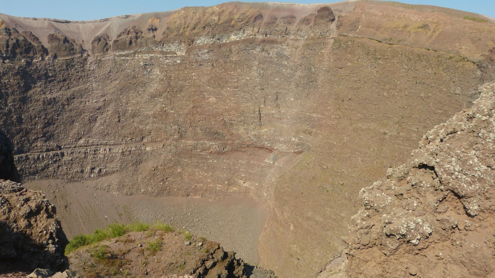 Vesuv - kráter