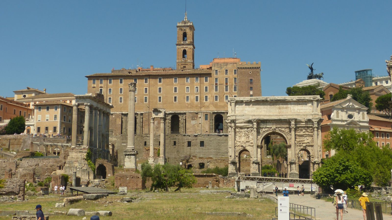 Forum Romanum - východní část