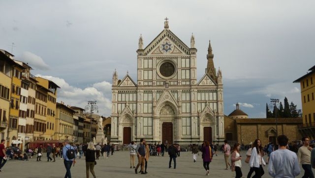 Florencie - Piazza Santa Croce
