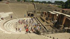 Pompeje - velké divadlo