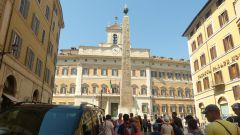 Obelisk na Piazza di Montecitorio