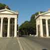 Vstup do parku Villa Borghese