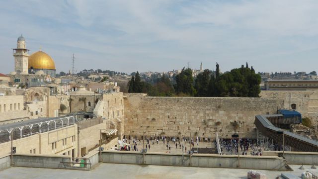 Jeruzalém - Chrámová hora a Západní zeď