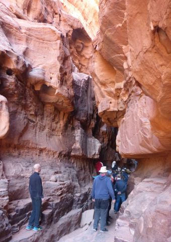 Wadi Rum - kaňon Khazali