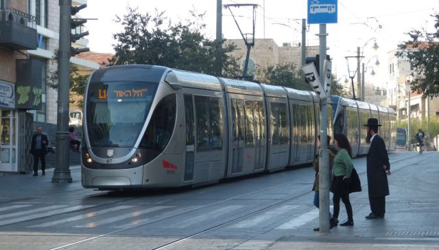 Jeruzalém - tram