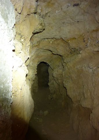 Qanat Evrona - podzemní tunel