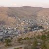 Wadi Musa - pohled na město z vyhlídky