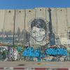 Betlém - zeď - graffiti