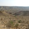 Negevská poušť v jižním Izraeli