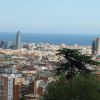 Barcelona - výhled z parku Güell k moři