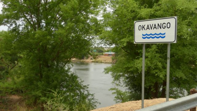 Řeka Okavango