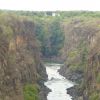Řeka Zambezi - kaňon s vyhlídkou
