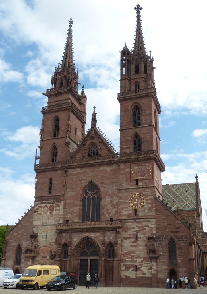 Basilej - katedrála Münster
