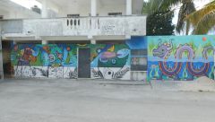 Akumal - graffiti