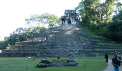 Palenque - Chrám tepaného kříže