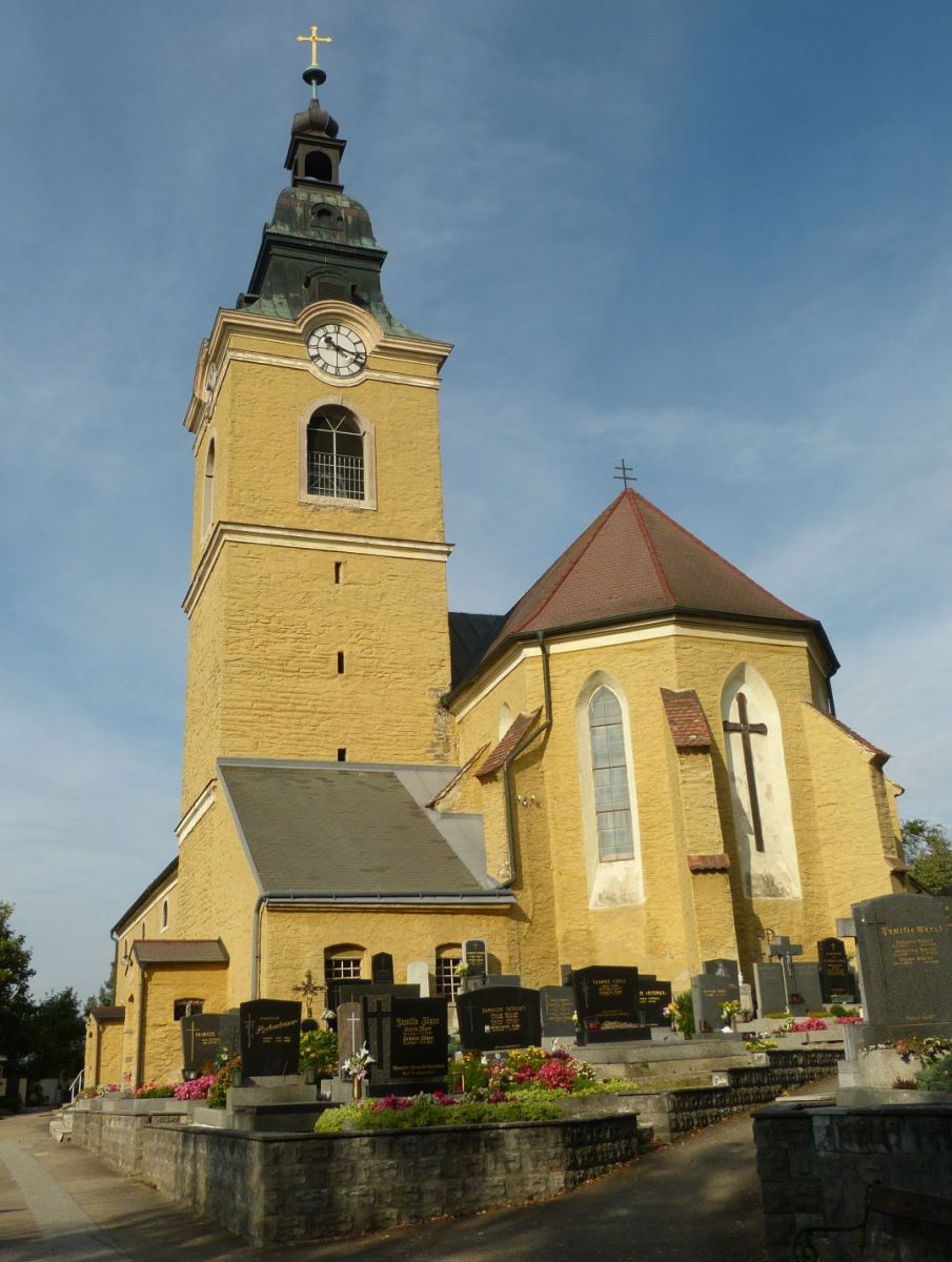 Weitersfeld - kostel sv. Martina