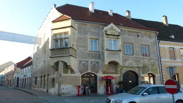 Eggenburg - Malovaný dům