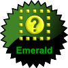 The Odd-sized Cacher - #866 / Emerald (800 - 1199)