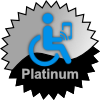 The Wheelchair Accesibled Cacher - #183 / Platinum (160 - 239)