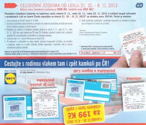 Levně vlakem na kešky?