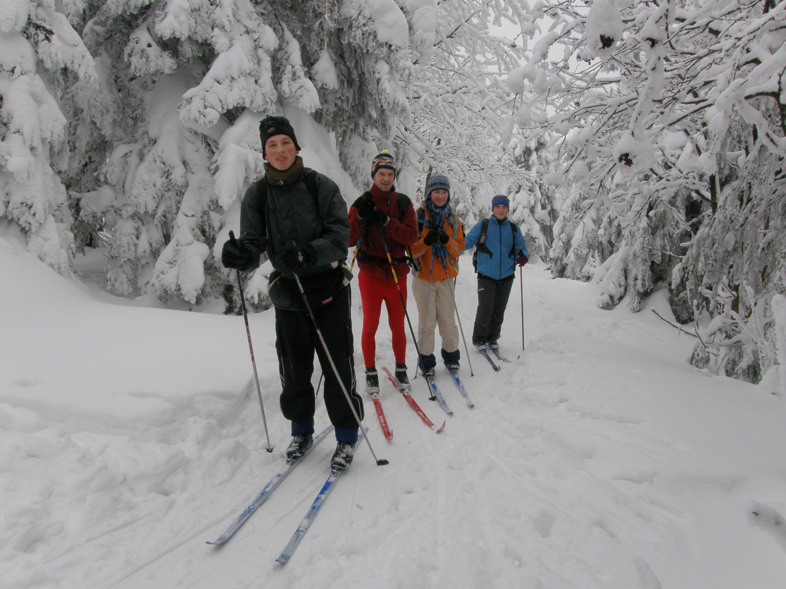 Bílou stopou po hřebenech Orlických hor