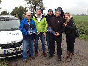 Mobilní tým stratocachingu – Ottik5, Malin.cz a Mimaci