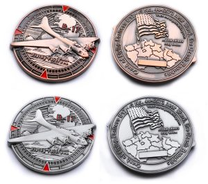 Flying Fortress Geocoin