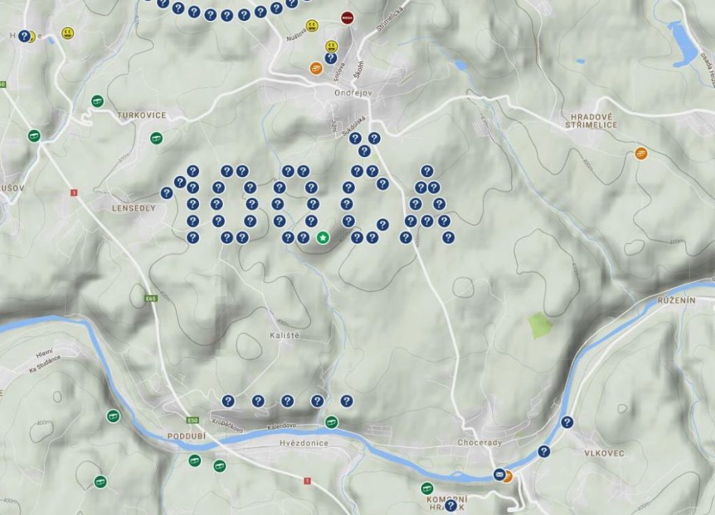 Více jak polovina kešek v provozu