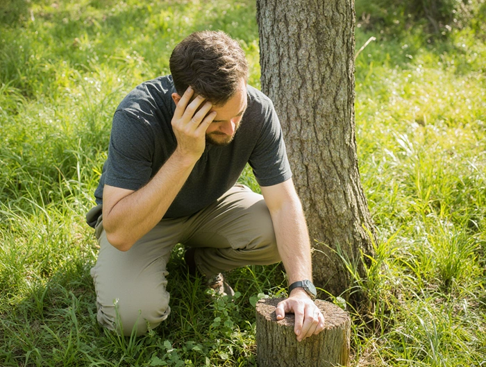 Log typu DNF v geocachingu symbolizující neúspěšný, ale cenný pokus o nalezení keše