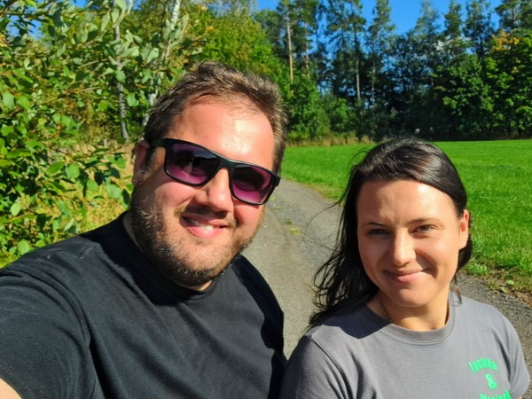 Lucinka a Matýsek, dvojice působící jako Vertigo Reviewer v české geocachingové komunitě