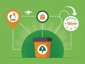 Geokačer umisťující oficiální geocache podle pravidel a bezpečných zásad