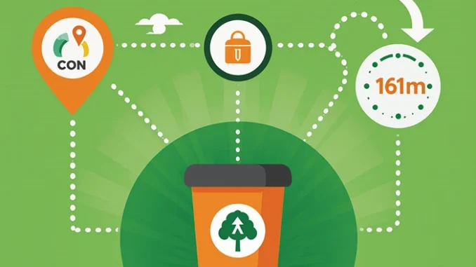 Geokačer umisťující oficiální geocache podle pravidel a bezpečných zásad