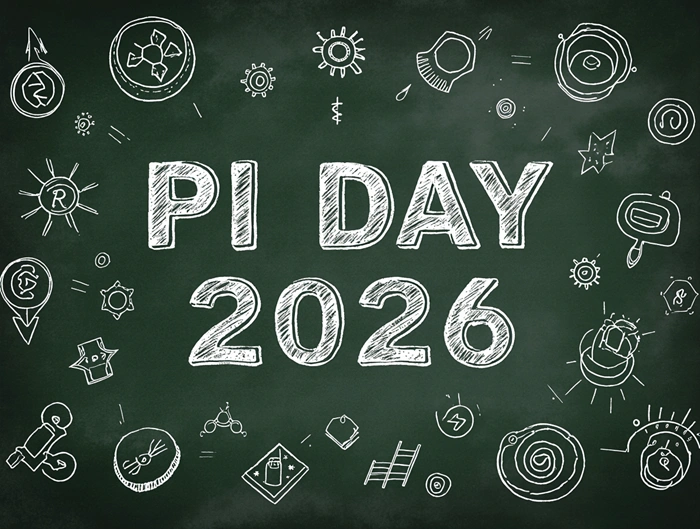 Pi Day 2026 geocaching suvenýry a mystery keše