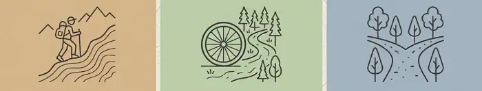 geocaching teren turistika kolo nahodny objev misto kes napad