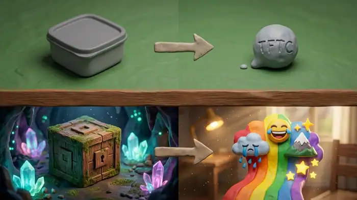 geocaching kvalita keše lepší log TFTC vs příběh keš ilustrace srovnání