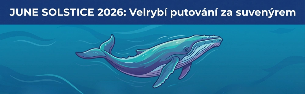 Ilustrace keporkaka jako symbolu suvenýru June Solstice 2026